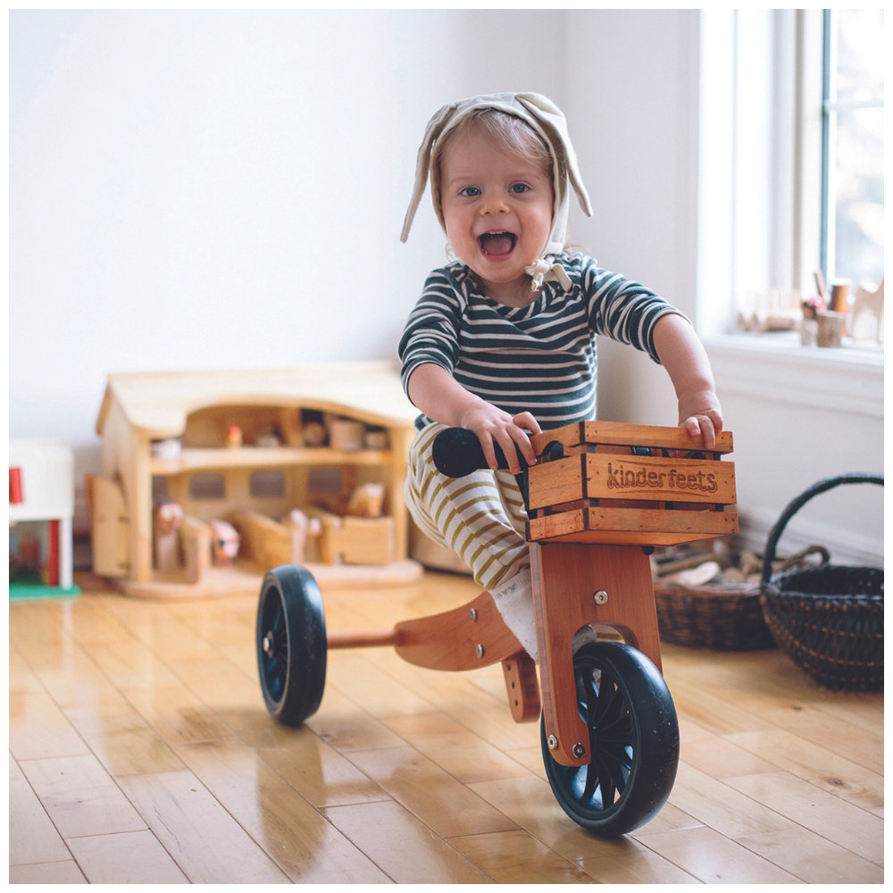 Kinderfeets - 2-in-1 Tiny Tot Tricycle & Balance Bike