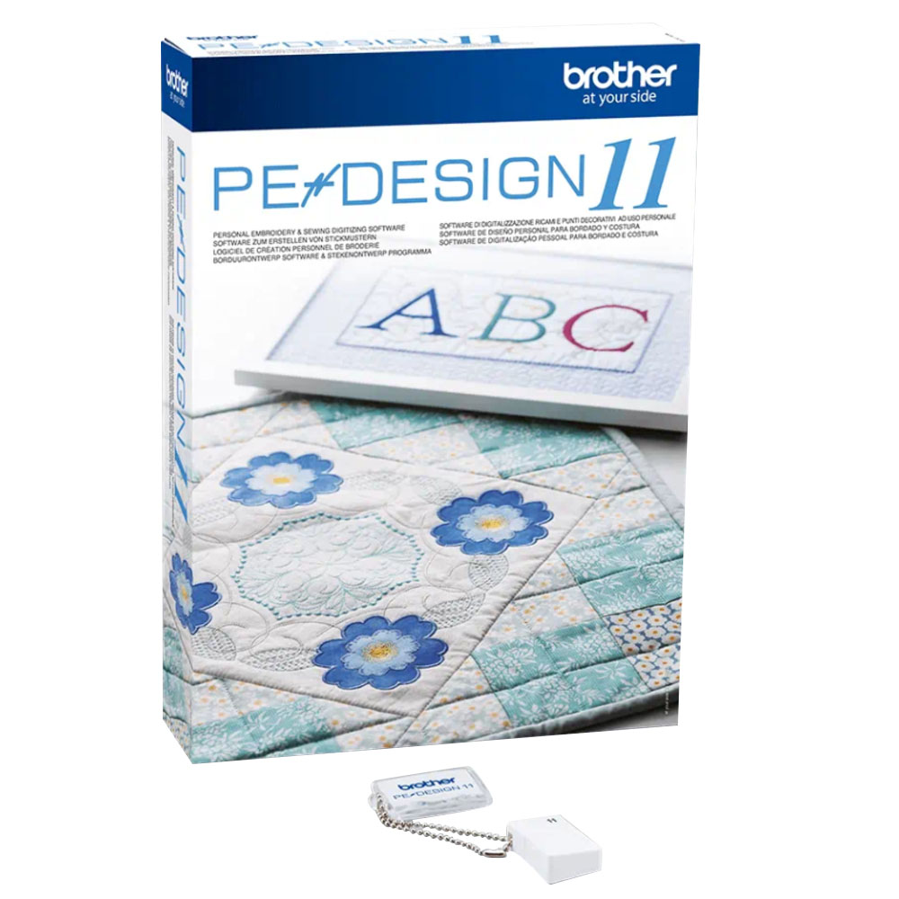برذر - برنامج تصميم التطريز PE DESIGN 11