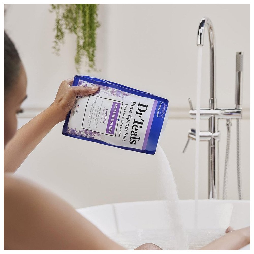 Dr Teal's - Epsom Bath Salt Lavender - Packaging May Vary