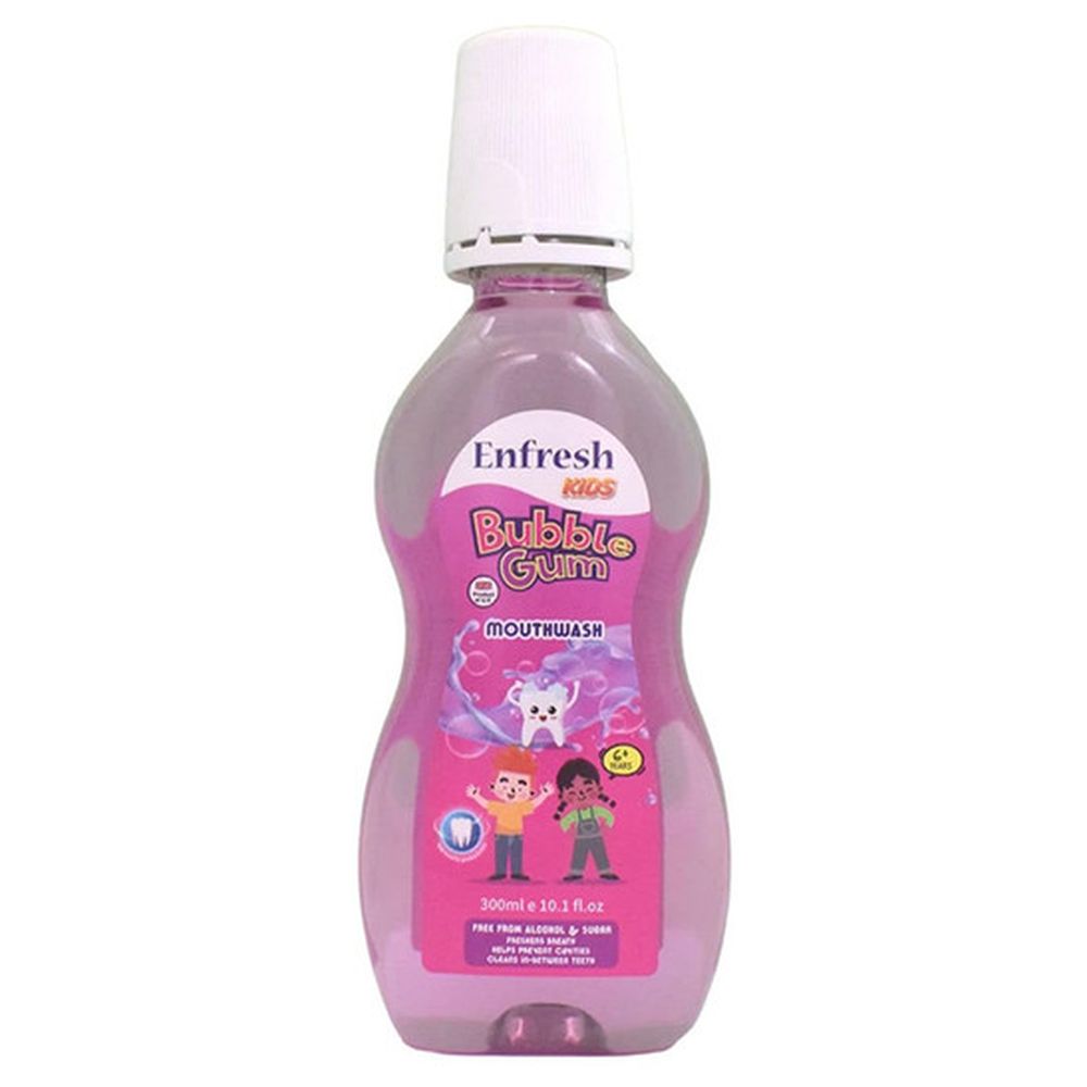 Enfresh - Kids Mouth Wash - Bubble Gum - 300ml