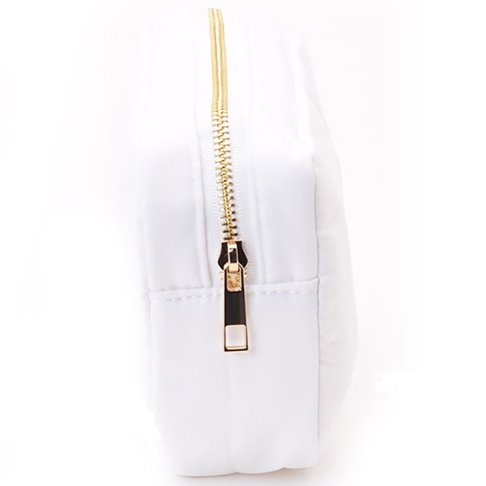 The Happy Tribe - Personalized Small Pouch - White 