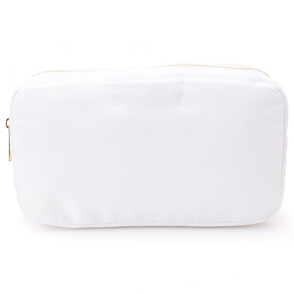 The Happy Tribe - Personalized Small Pouch - White 