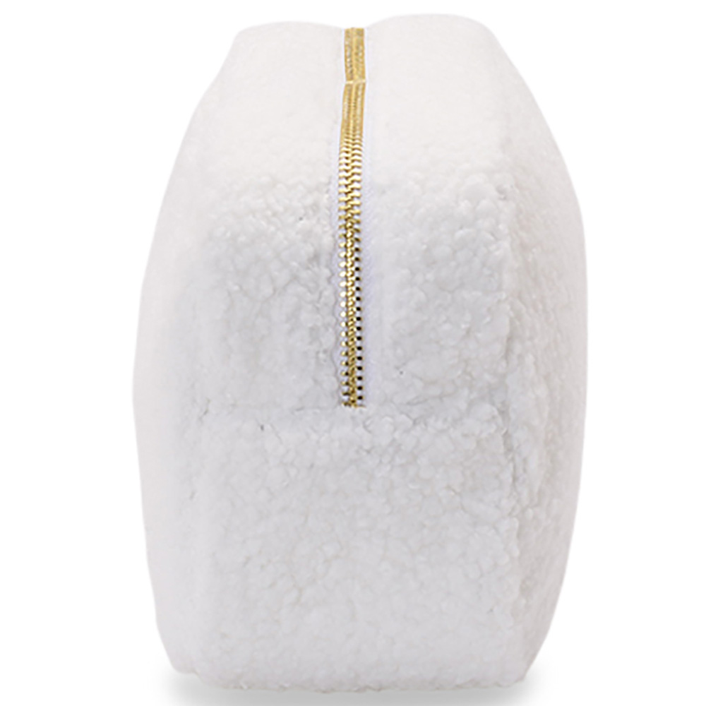 The Happy Tribe - Personalized Small Pouch - White Teddy