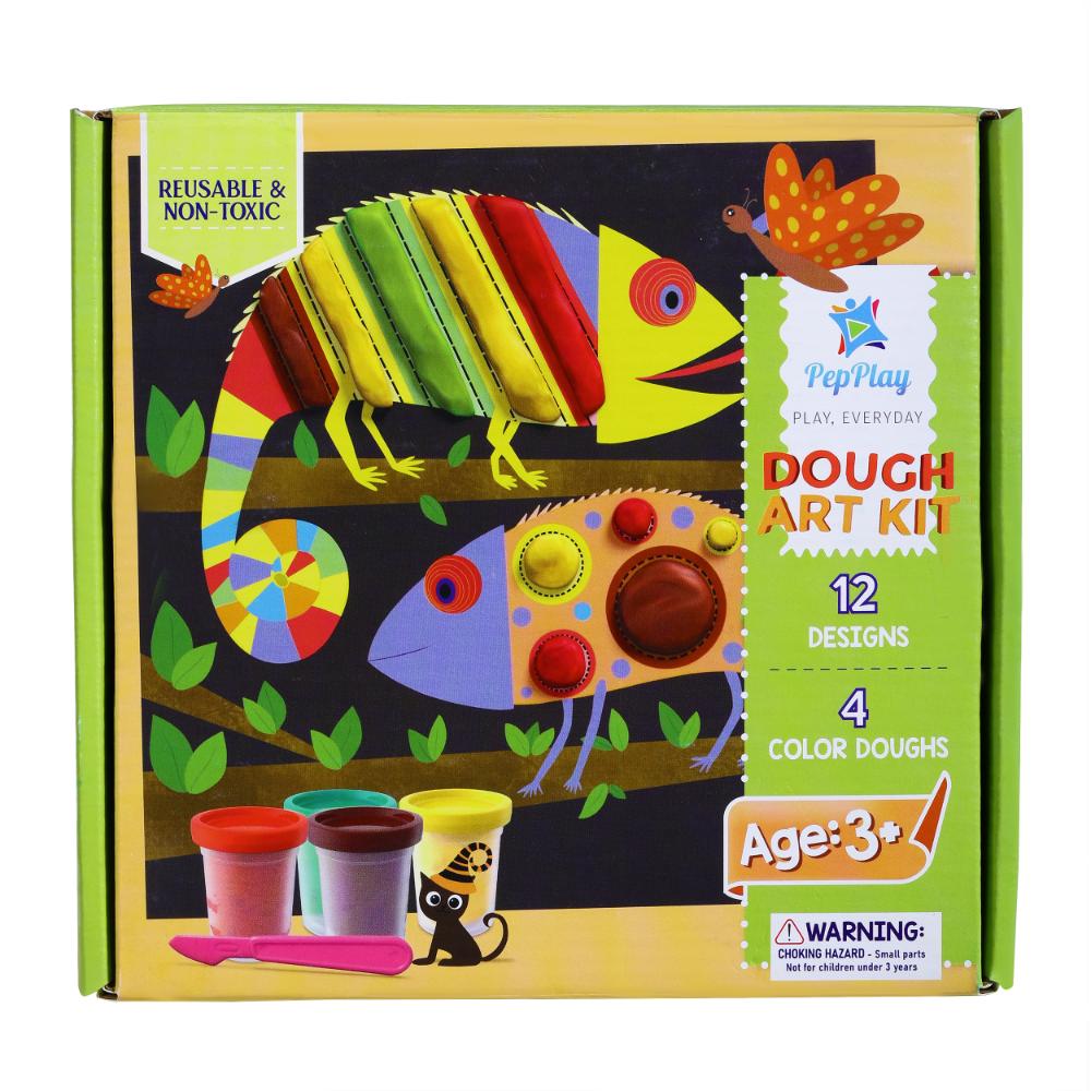 Pepplay - Dough Art Kit - 12 Pcs