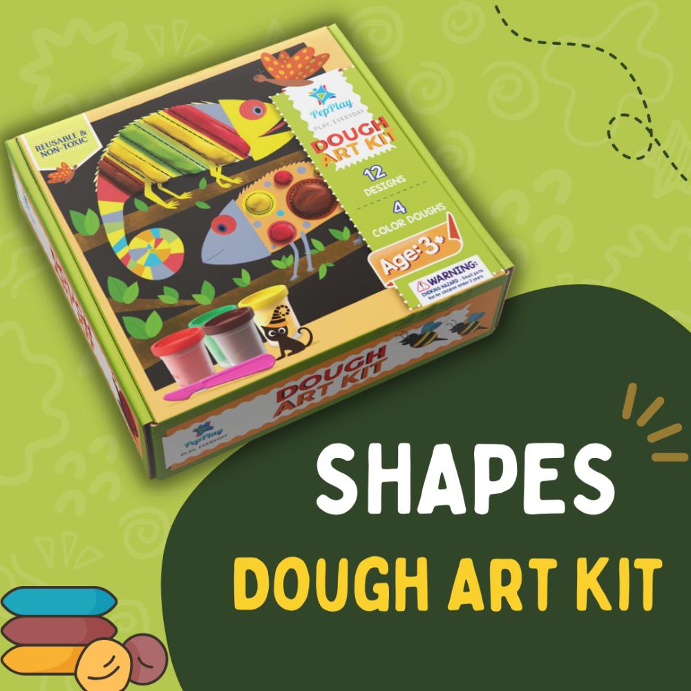 Pepplay - Dough Art Kit - 12 Pcs