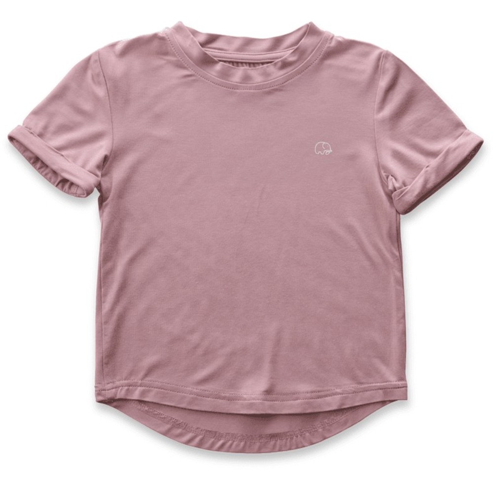 Anvi Baby - Personalized Short Sleeves T-Shirt - Lilac_3T