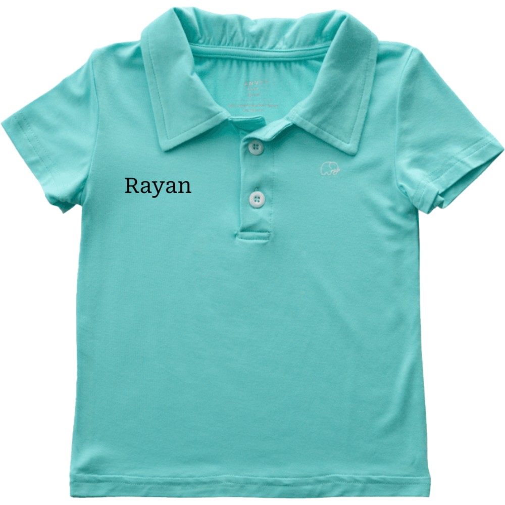Anvi Baby - Personalized Kids Short Sleeves Polo T-Shirt