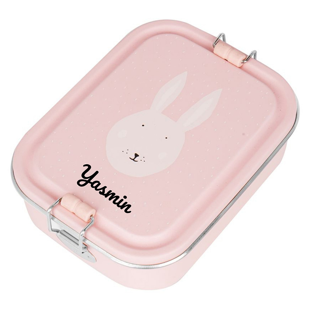 Trixie - Personalized Lunch Box - Mrs. Rabbit - Small