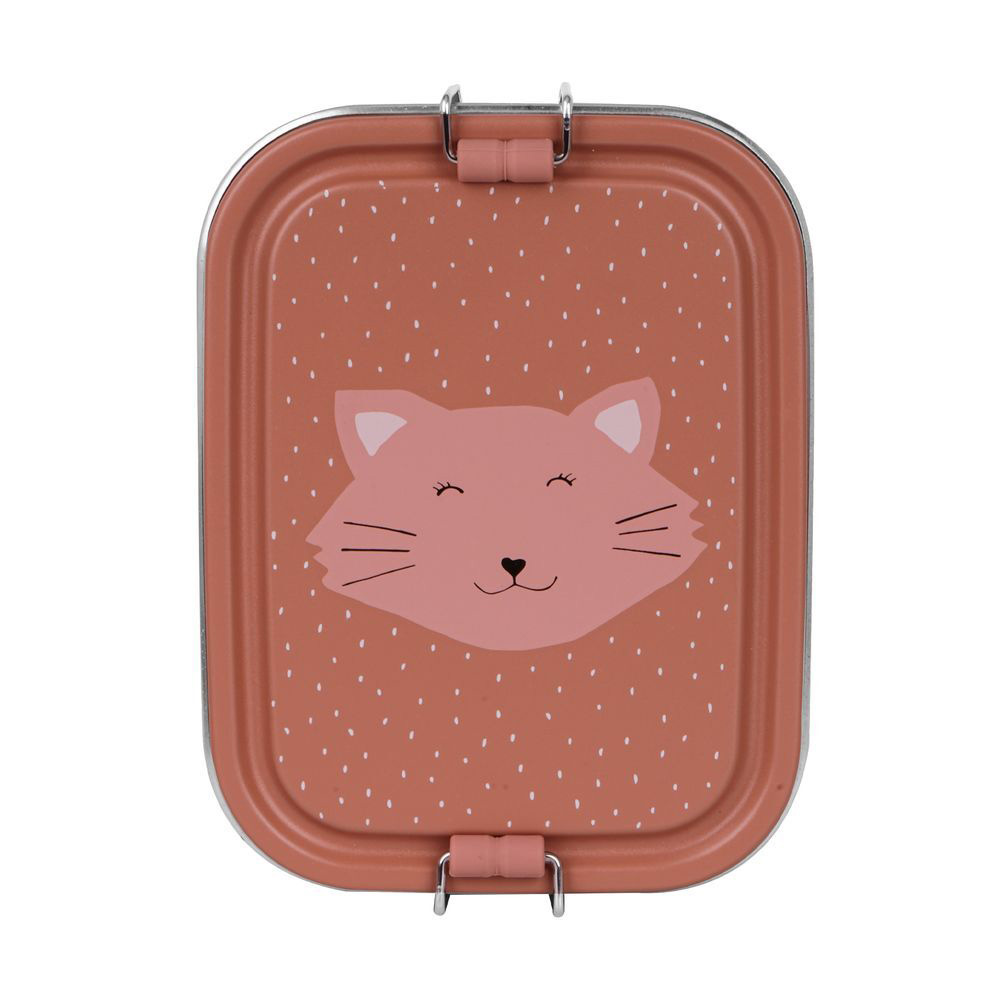 Trixie - Personalized Lunch Box - Mrs. Cat - Small