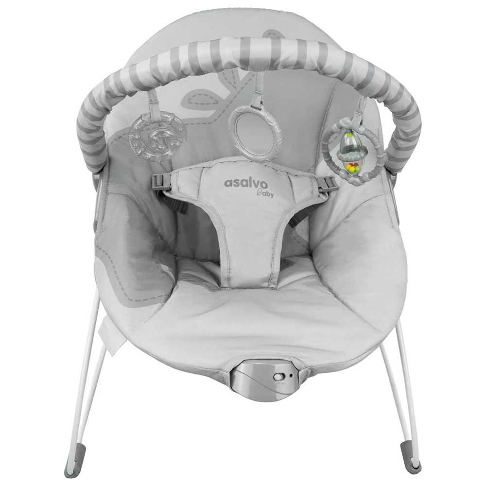 Asalvo - Personalized Baby Bouncer - Mummy - Hippo