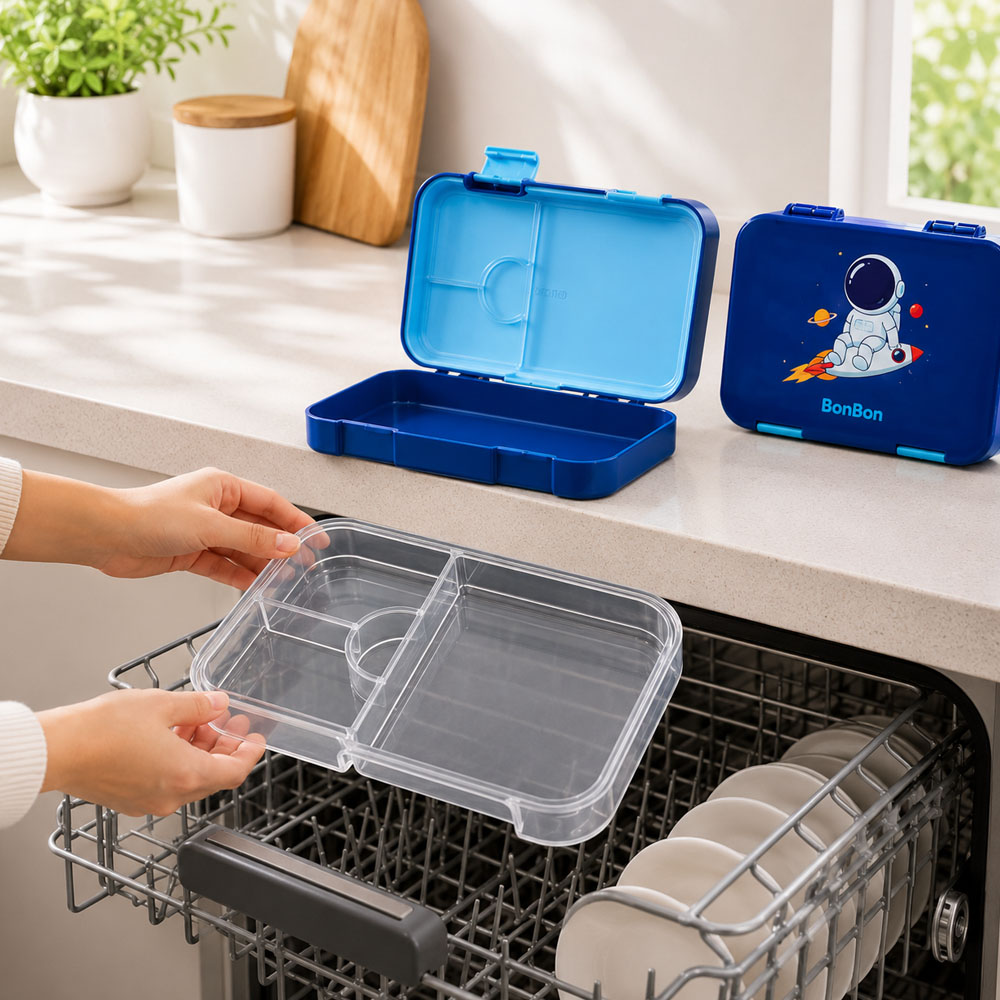 Bonbon - Personalized 4/6-Compartment Lunch Box - Astro