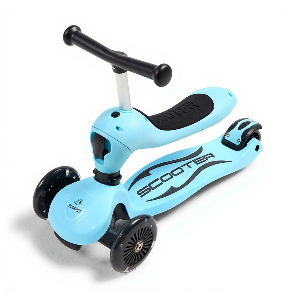Buddiez - Personalized 2-In-1 Kids Scoot And Run Ride-On Scooter