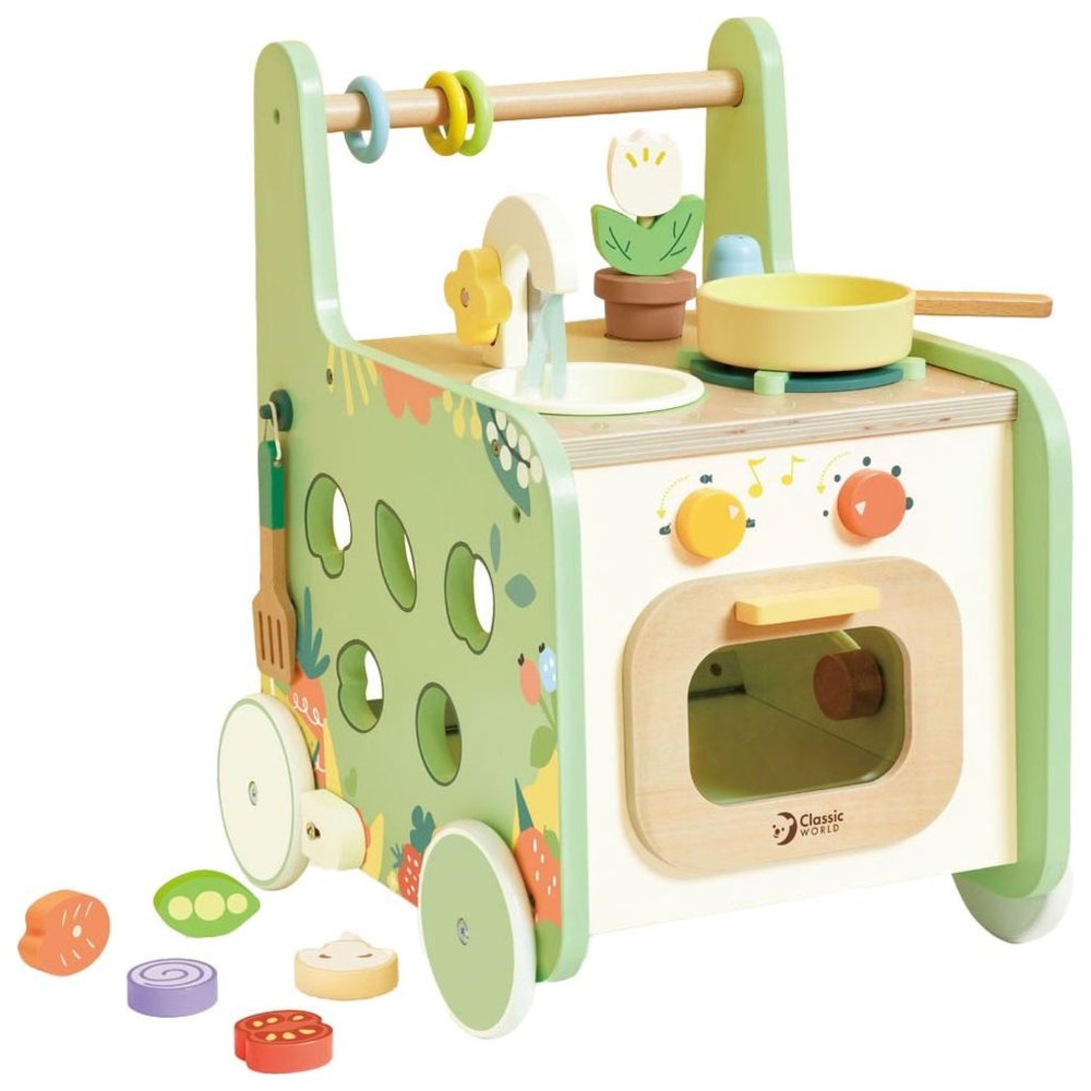 Classic World - Personalized Kitchen Walker Playset - 15 Pc Set