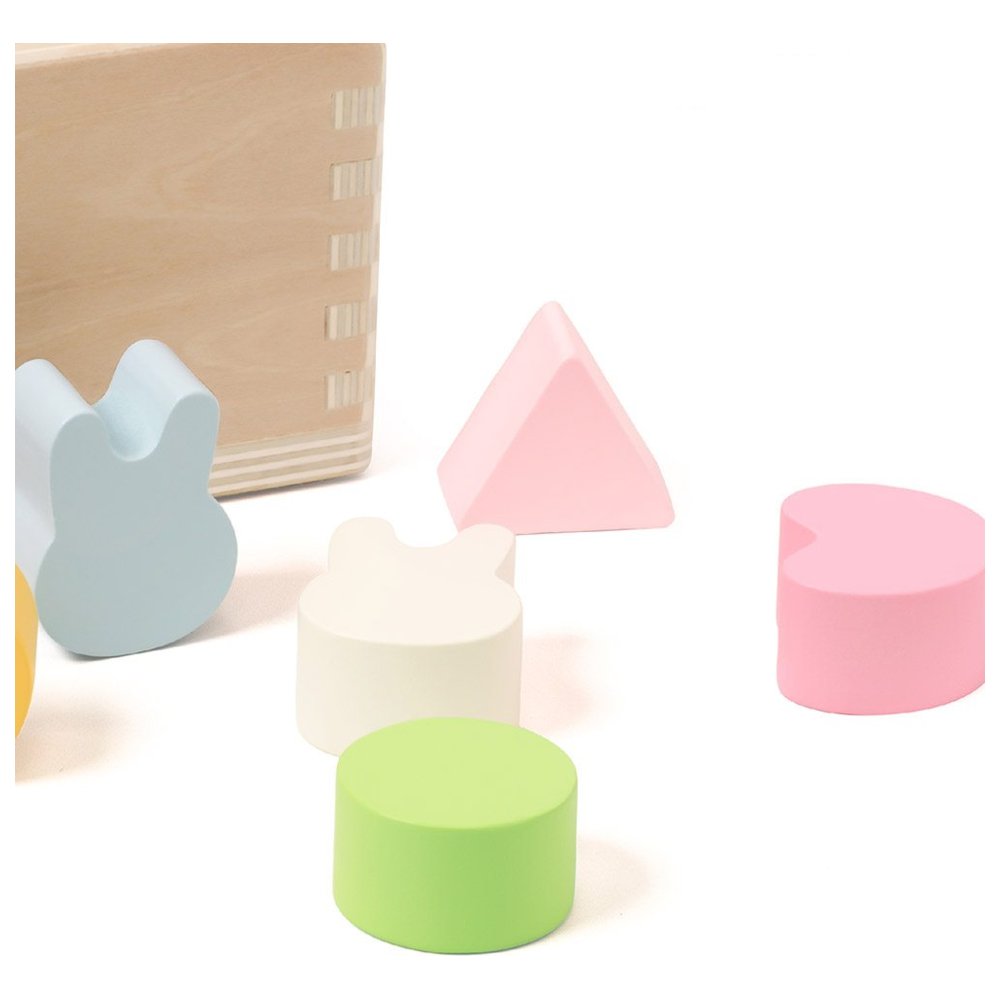 Classic World - Personalized Wooden Mara Shape Sorter - 10 Pc Set
