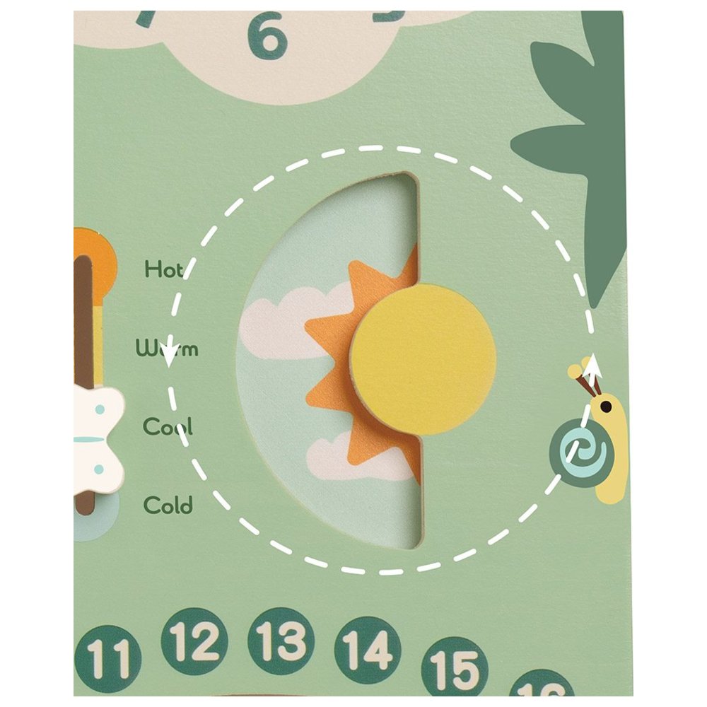 Classic World - Personalized Wooden Vintage Calendar