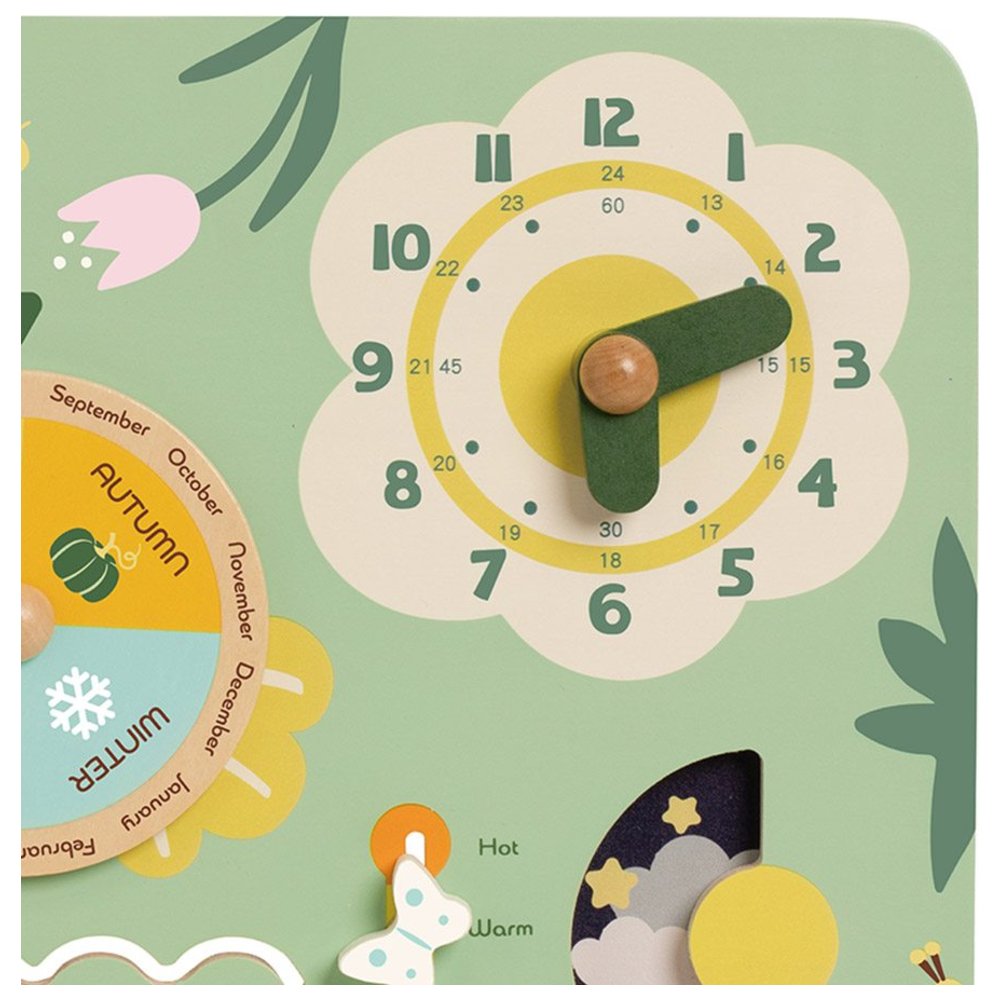 Classic World - Personalized Wooden Vintage Calendar