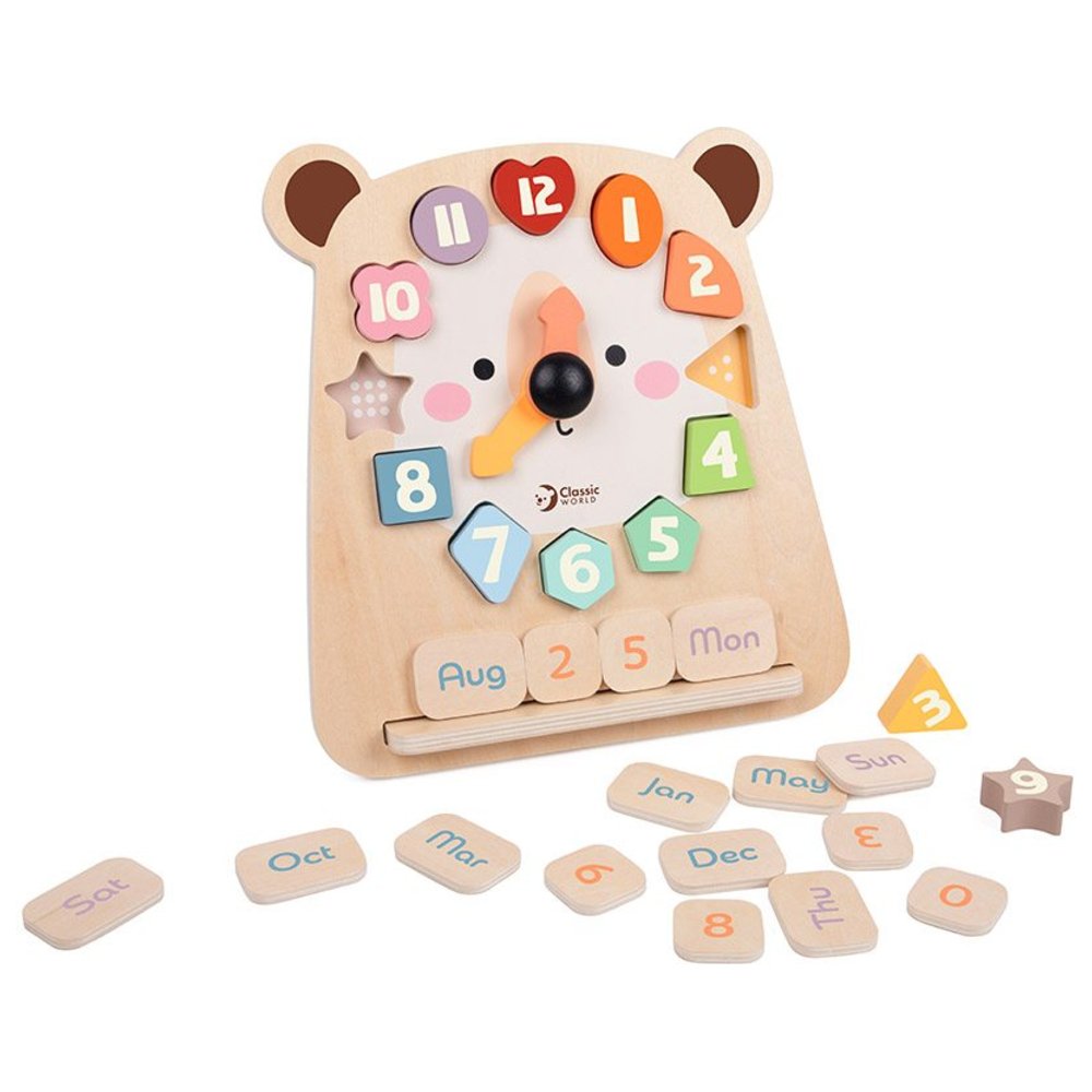Classic World - Personalized Wooden Tic-Tac Bear - 30 Pc Set