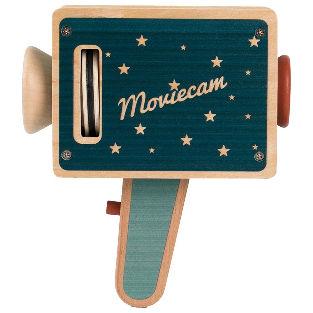 Classic World - Personalized Wooden Vintage Movie Camera