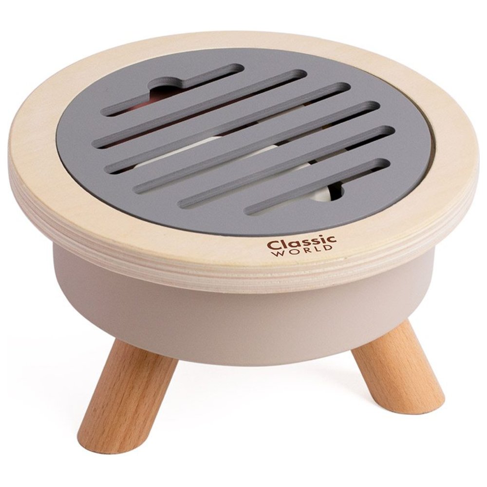 Classic World - Personalized Wooden BBQ Playset - 30 Pc Set