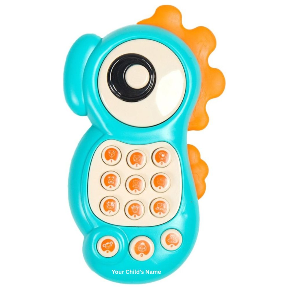 Little Learners - Personalized Seahorse Mobile Phone Toy