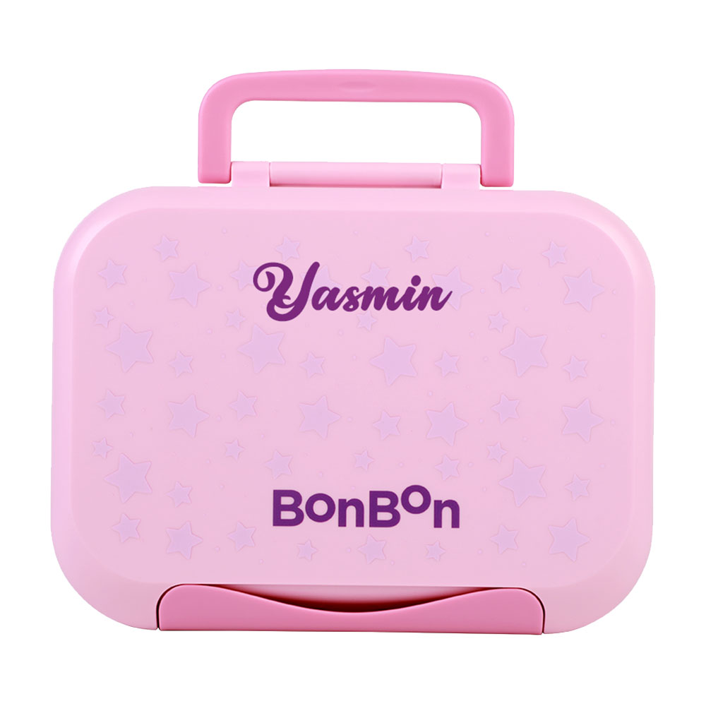 Bonbon - Personalized 3/5-Compartment Lunch Box - Star