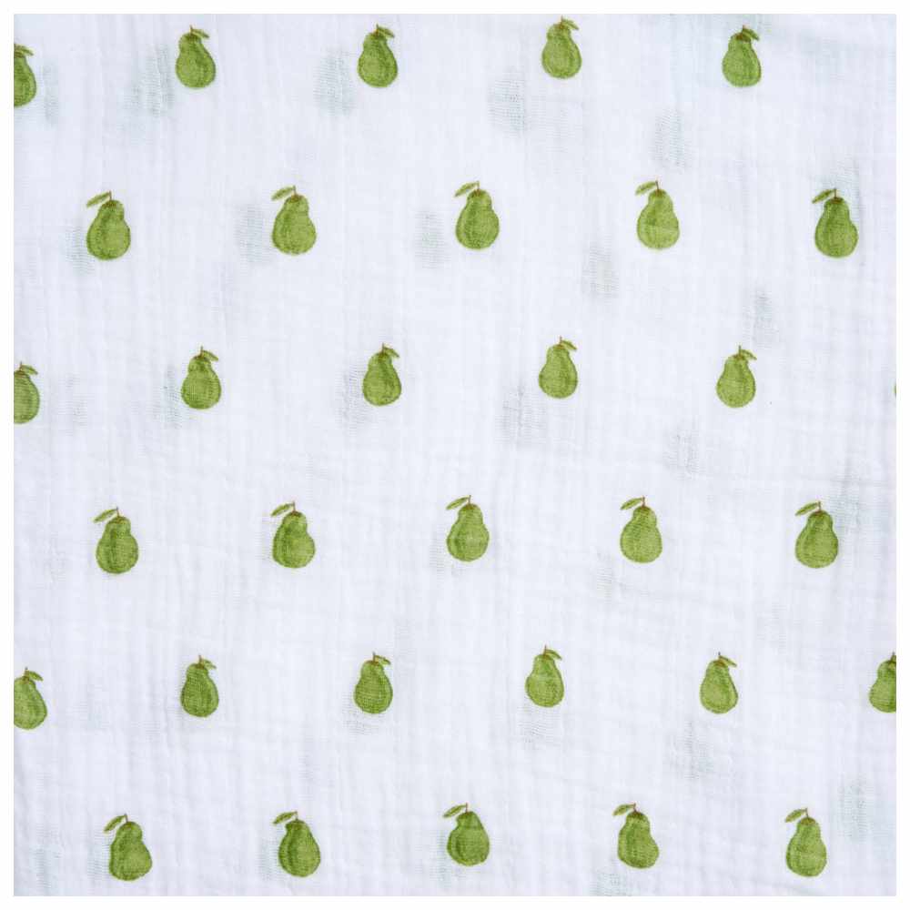 Aden + Anais - Personalized Organic Cotton Muslin Swaddles - Fresh Fruit - Pack of 4 - Large