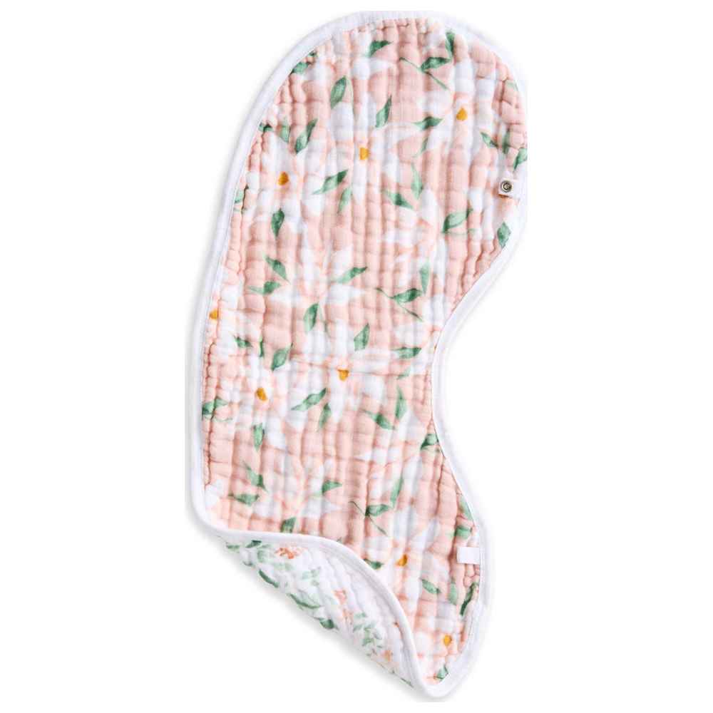 Aden + Anais - Personalized Essentials Cotton Muslin Baby Burpy Bib - Butterfly Garden