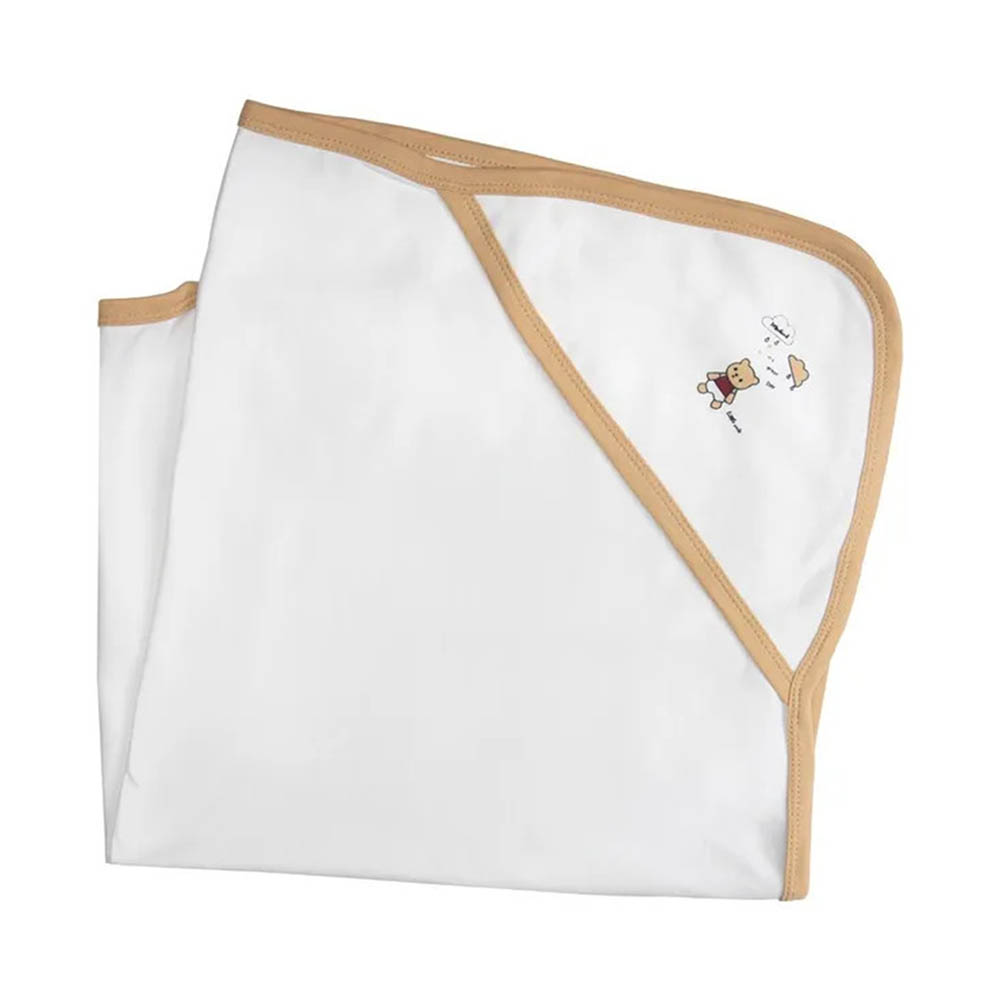 Babies Basic - Personalized Baby Cotton Blanket - Teddy Bear