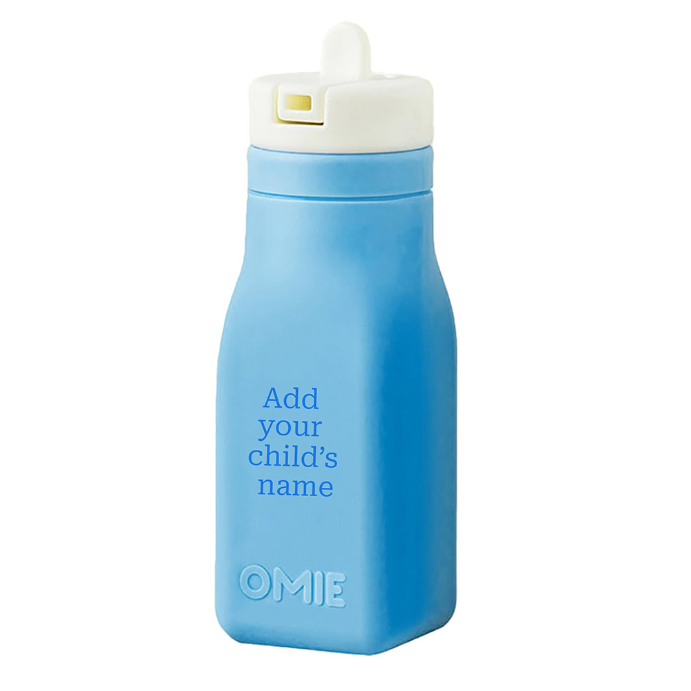 Omiebox - Personalized OmieLife Soft Silicone Water Bottle - 255 ml