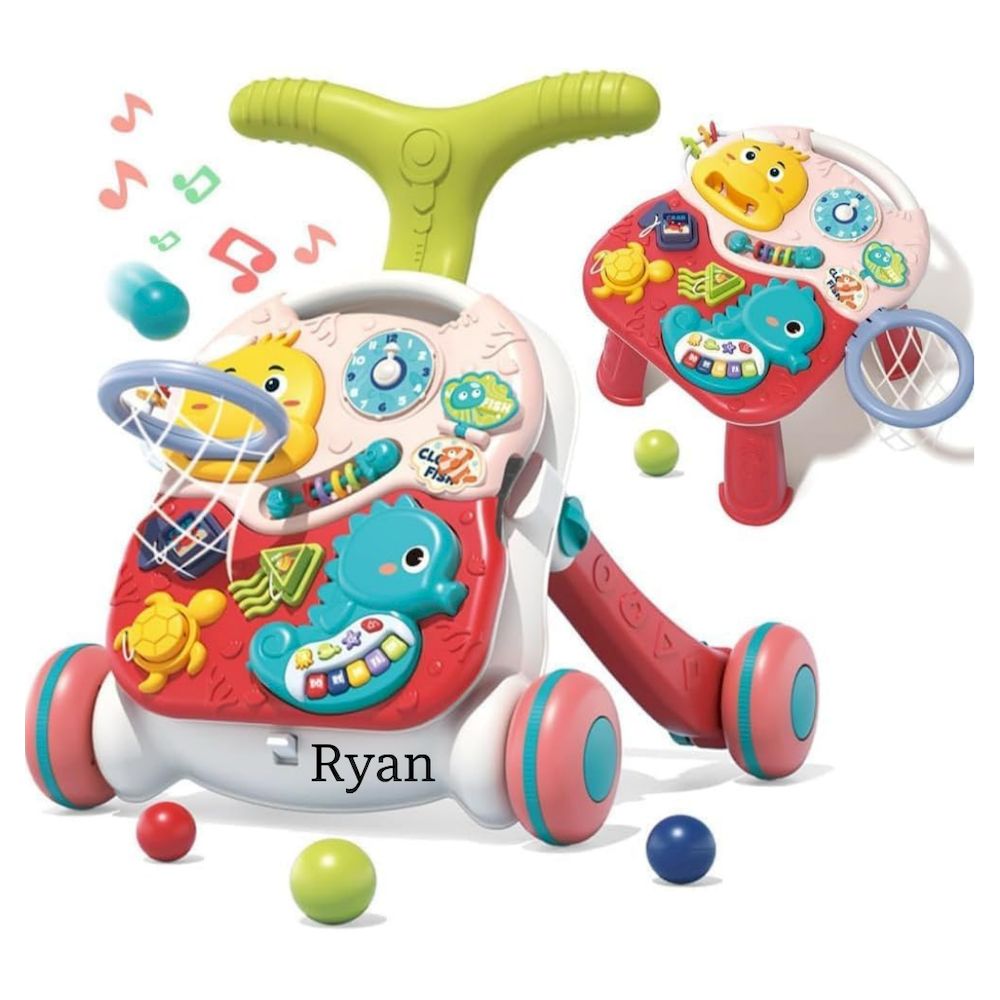 Factory Price - Personalized 2-In-1 Eden Multifunctional Activity Baby Walker