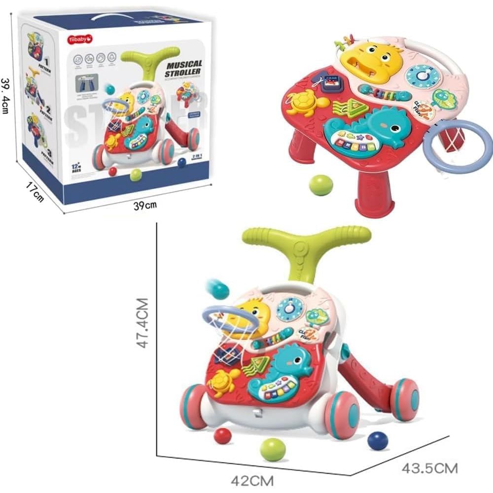 Factory Price - Personalized 2-In-1 Eden Multifunctional Activity Baby Walker