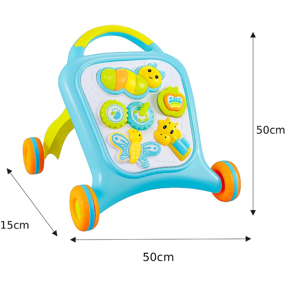 Factory Price - Personalized Luke Activity Baby Walker - Blue