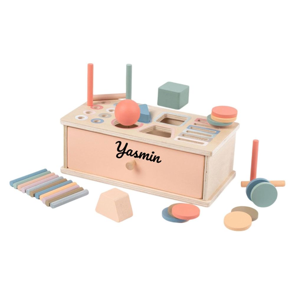 Factory Price - Personalized Wooden Montessori Shape Sorter Box