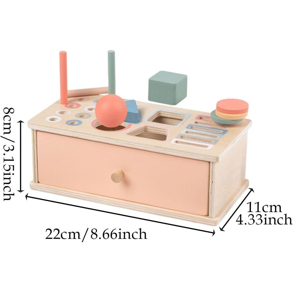 Factory Price - Personalized Wooden Montessori Shape Sorter Box