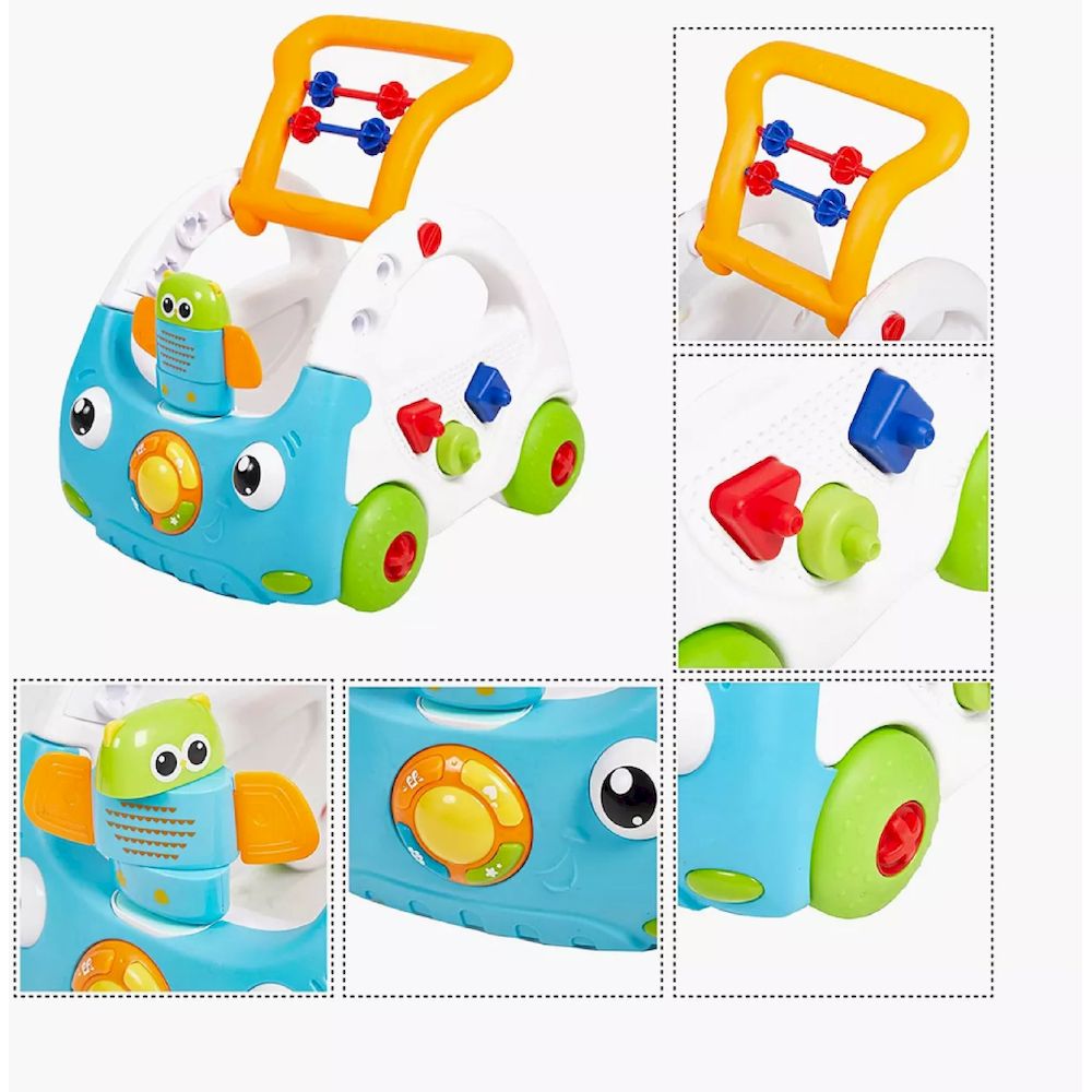 Factory Price - Personalized Carter Multifunctional Activity Baby Walker - Blue
