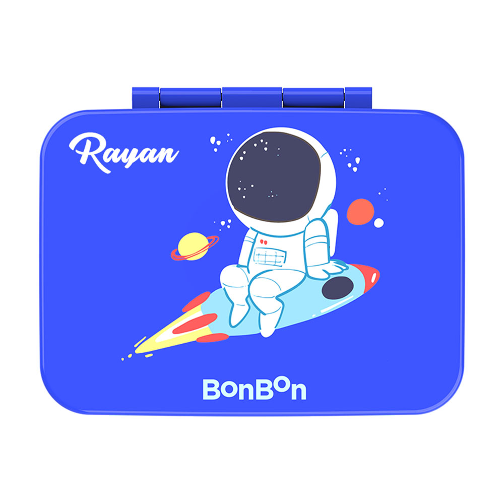 Bonbon - Personalized 3-Compartment Lunch Box - Astro