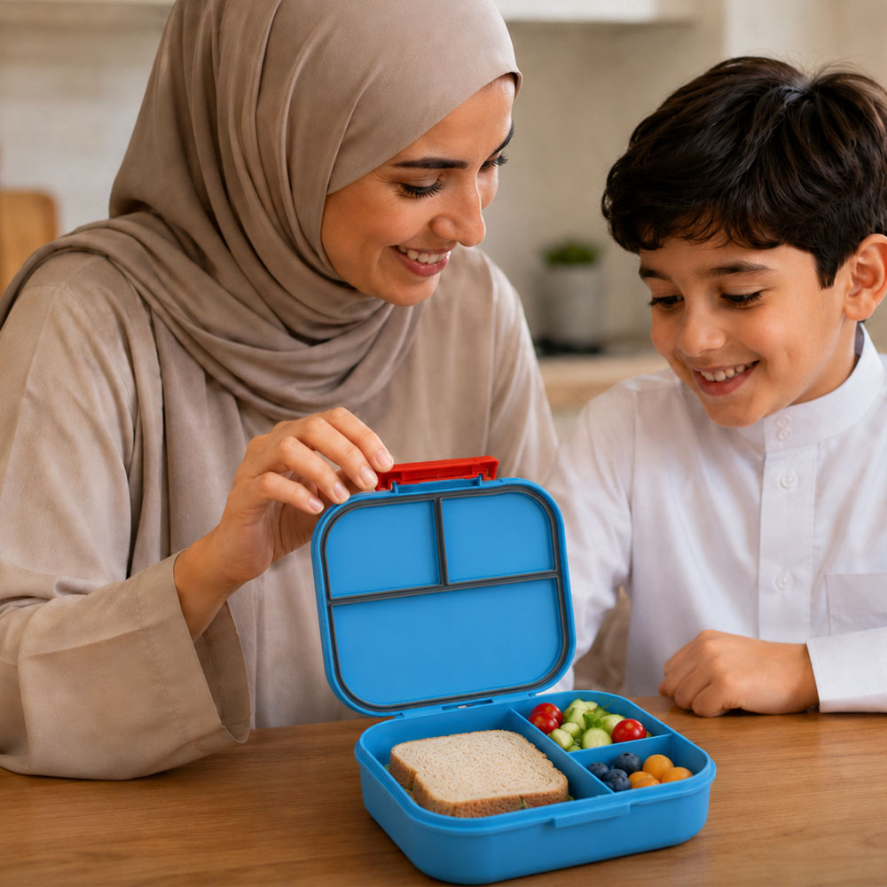 Bonbon - Personalized 3-Compartment Lunch Box - Car