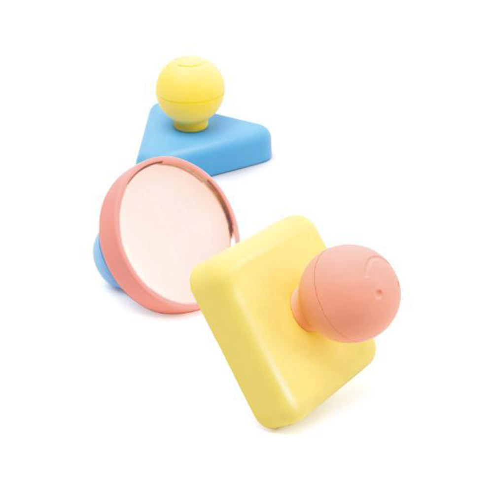 Hape - Personalized Wooden Montessori Mirror Shape Puzzle - 3 Pc Set