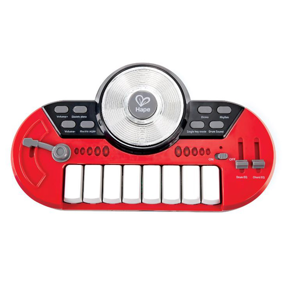 Hape - Personalized Cool Beats Drums And Piano Keyboard