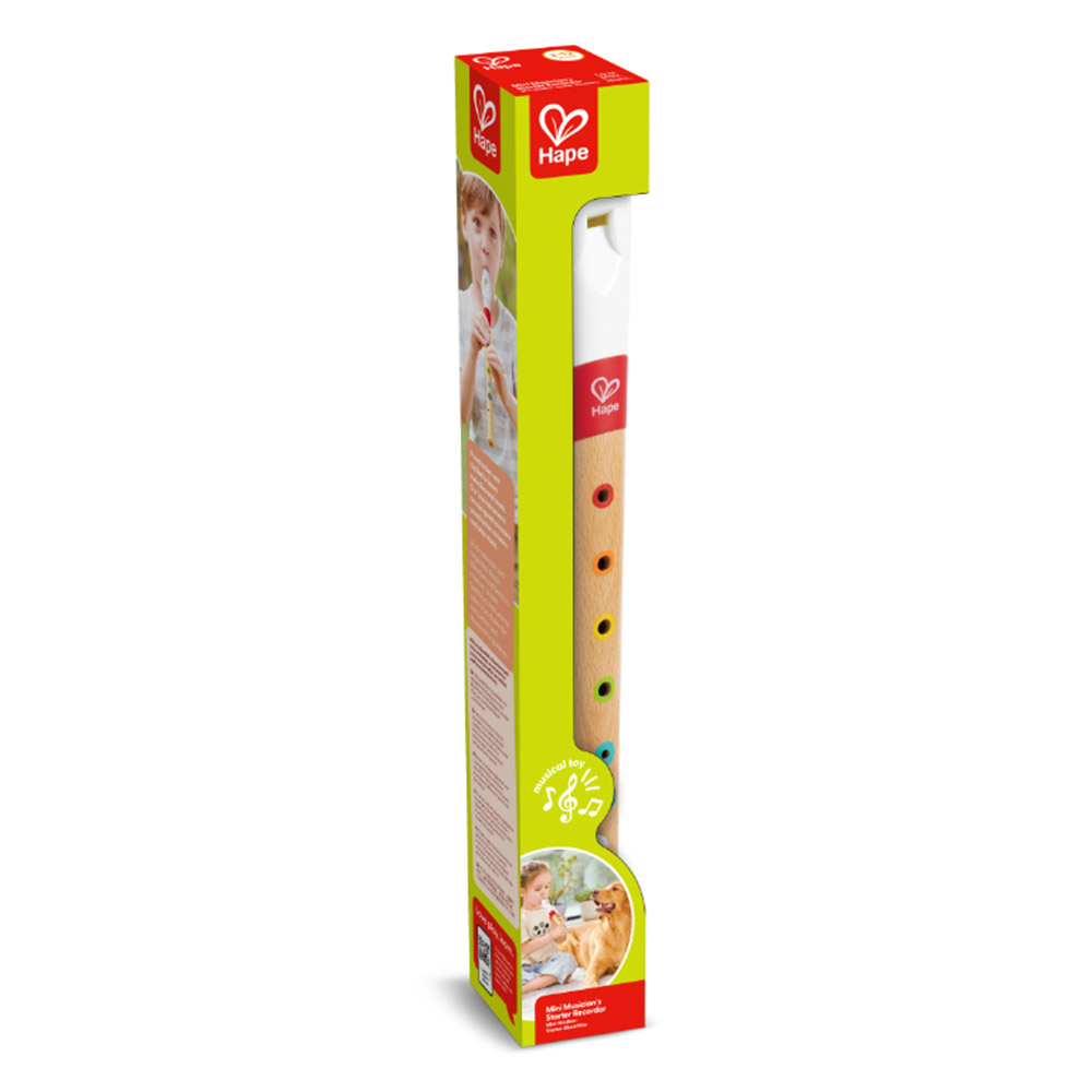 Hape - Personalized Mini Musician's Starter Recorder Musical Toy