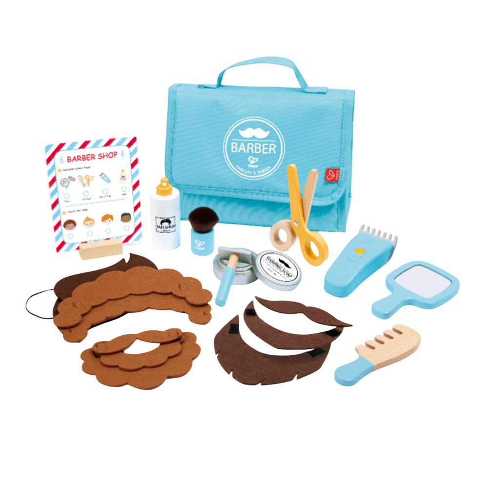 Hape - Personalized Role Play Snip And Style Hair Salon Kit