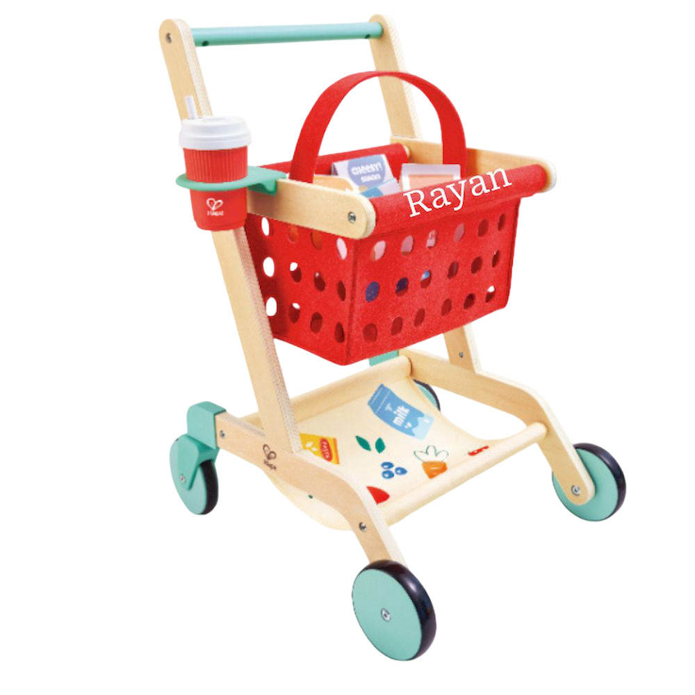 Hape - Personalized Little Shopper's Cart Basket
