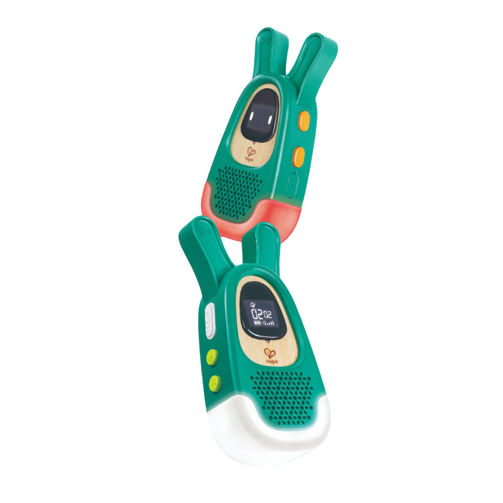 Hape - Personalized Nature Fun Walkie-Talkies Set - 5 Pc Set