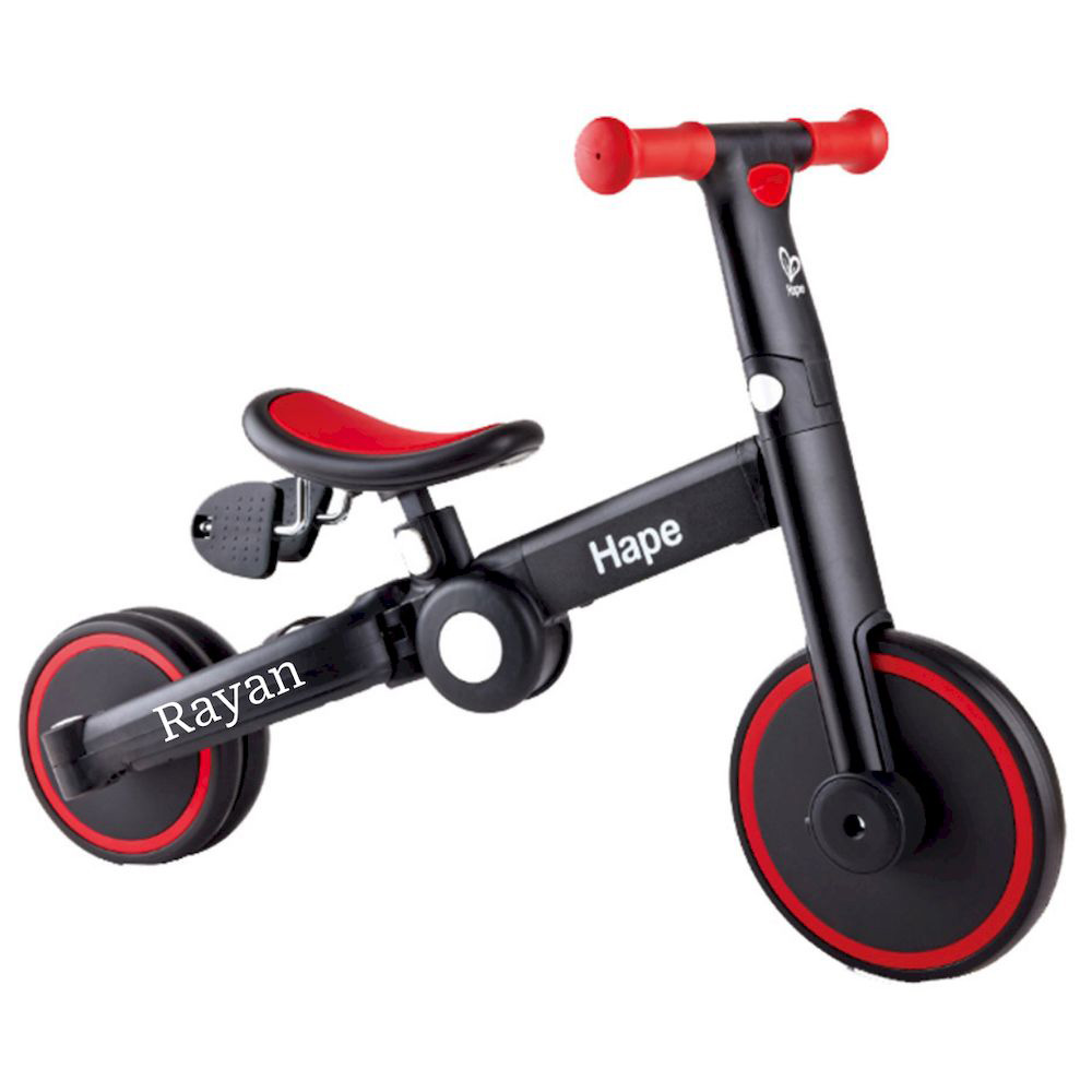 Hape - Personalized 2-In-1 Multi-Use Segway Balance Bike And Tricycle