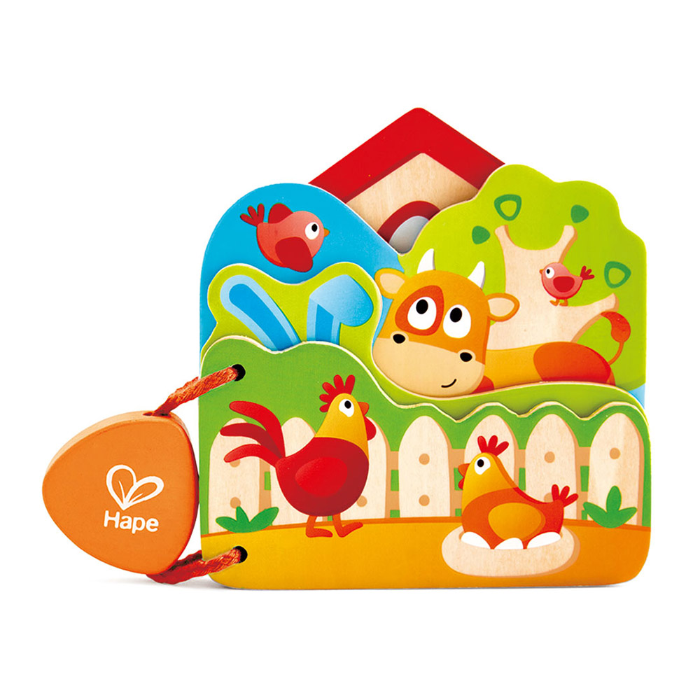 Hape - Personalized Baby's Farm Animal Book