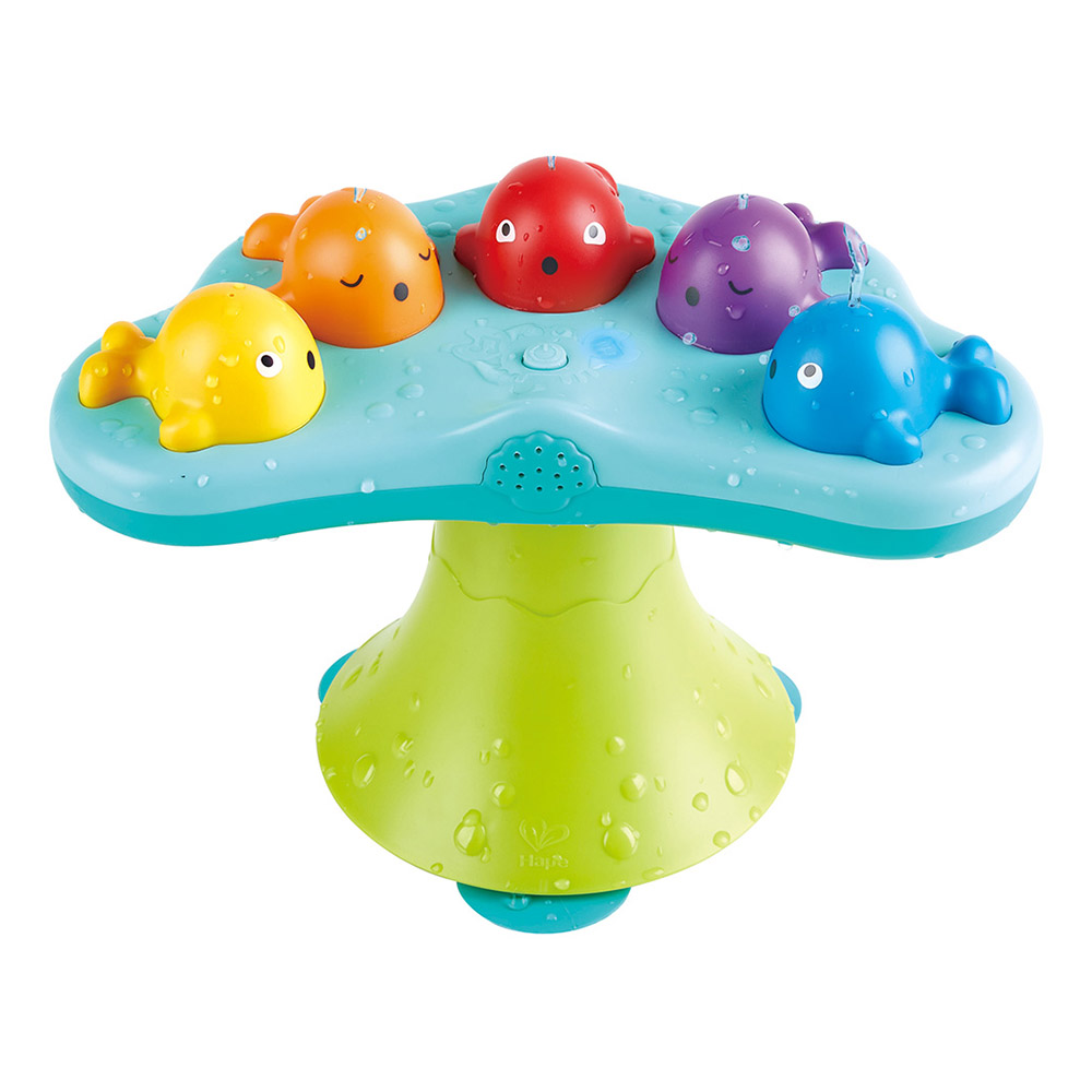 Hape - Personalized Musical Whale Fountain - Blue