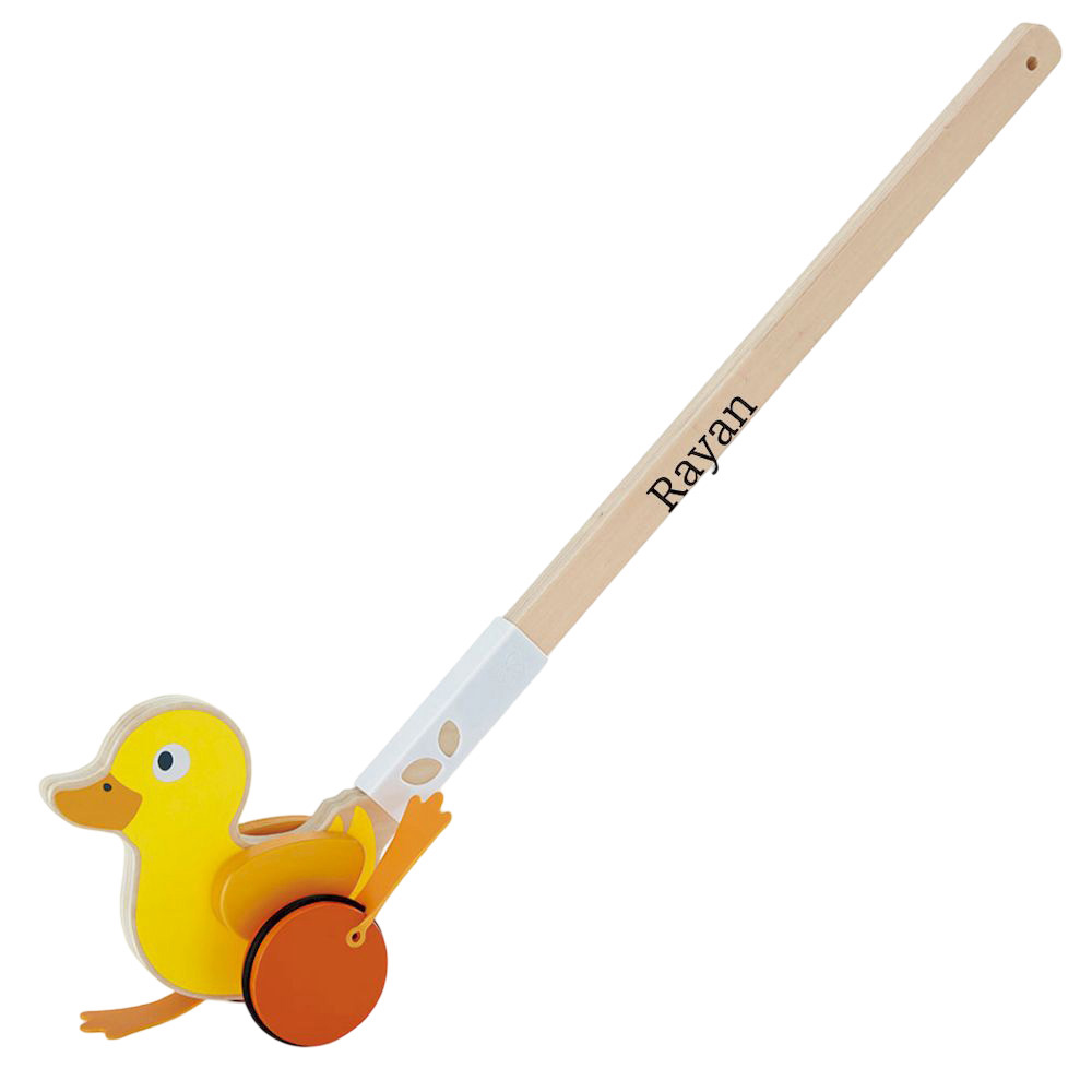 Hape - Personalized Ducky Push Pal