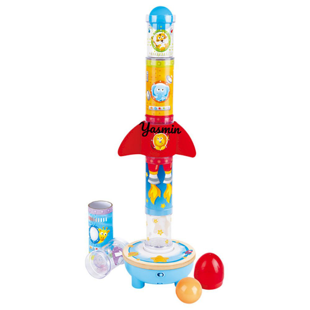 Hape - Personalized Rocket Ball Air Stacker