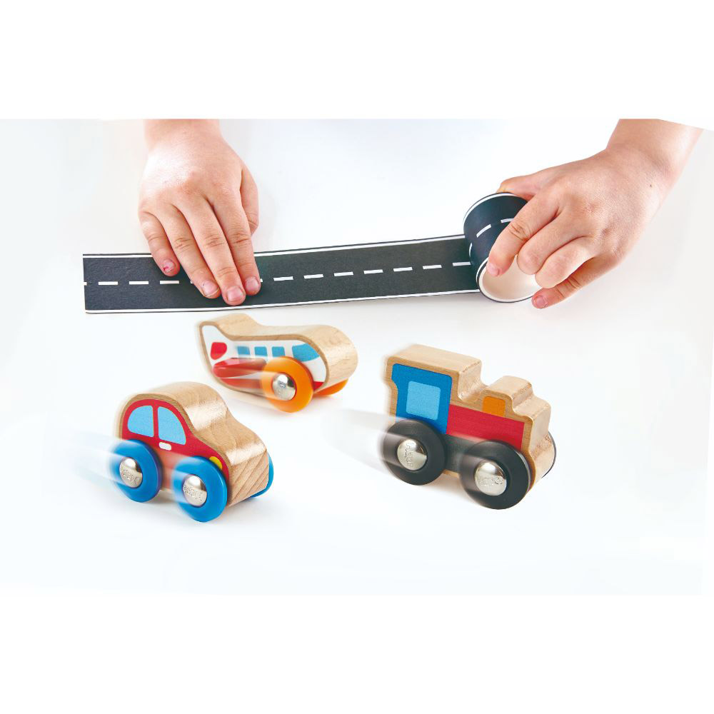 Hape - Personalized Tape And Roll Train