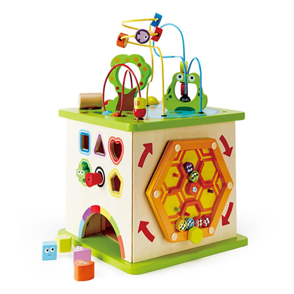 Hape - Personalized Country Critters Play Cube